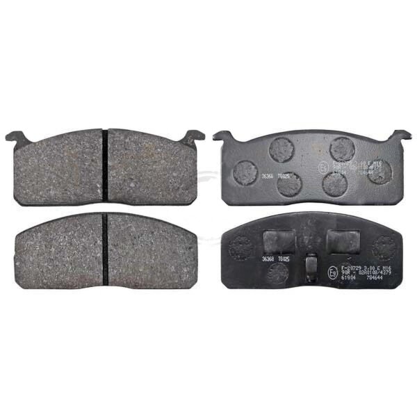 Brake pad set without wear sensor 15 mm A.B.S. for TOYOTA DYNA and others