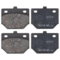 Brake pad set without wear sensor 13.5 mm A.B.S. for e.g....