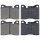 Brake pad set for wear warning indicator 15 mm A.B.S. for e.g. ALFA ROMEO 6