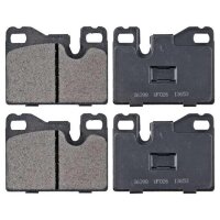 Bremsbelagsatz für Verschleißwarnanzeige 18 mm...