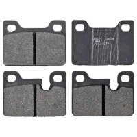 Brake pad set for wear warning indicator prepared 15 mm...
