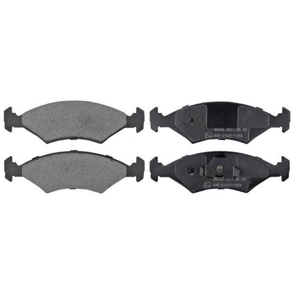 Brake pad set without wear sensor 18 mm A.B.S. for FORD FIESTA and others