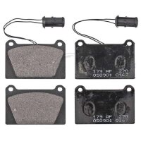 Brake pad set with wear sensor 15 mm A.B.S. for AUSTIN...