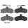 Brake pad set with wear sensor 19 mm A.B.S. for FIAT DUCATO and others