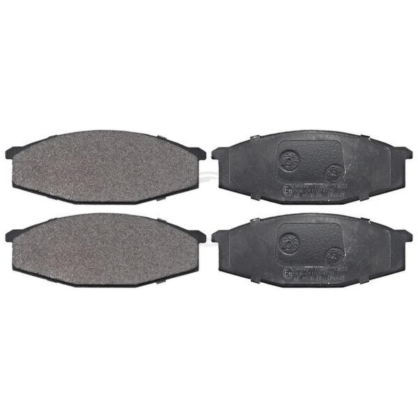 Brake pad set without wear sensor 17 mm A.B.S. for NISSAN PATROL and others
