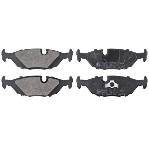 Bremsbelagsatz für Verschleißwarnanzeige 17 mm A.B.S. für u.a. BMW 3er