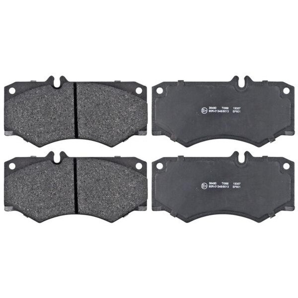Brake pad set for wear warning indicator 18 mm A.B.S. for e.g. MB G-CLASS