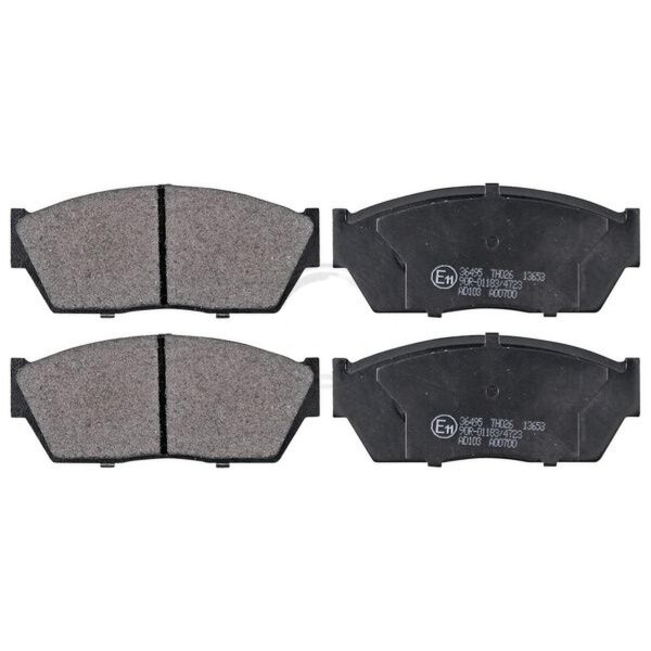 Bremsbelagsatz ohne Verschleißsensor 15 mm A.B.S. für u.a. HONDA CIVIC