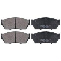 Bremsbelagsatz ohne Verschleißsensor 15 mm A.B.S....