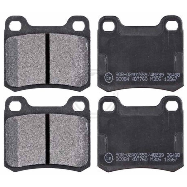 Bremsbelagsatz ohne integrierten Verschleißsensor 13 mm A.B.S. für MB 190