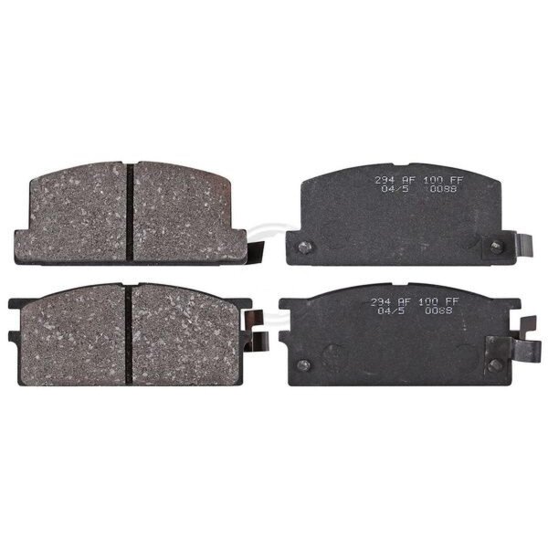Brake pad set with acoustic wear warning 15 mm A.B.S. for ISUZU and others