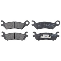 Brake pad set without wear sensor 13 mm A.B.S. for e.g....