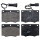 Brake pad set with wear sensor 15 mm A.B.S. for FORD GRANADA and others