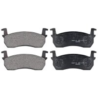 Brake pad set without integrated wear sensor 16 mm A.B.S....