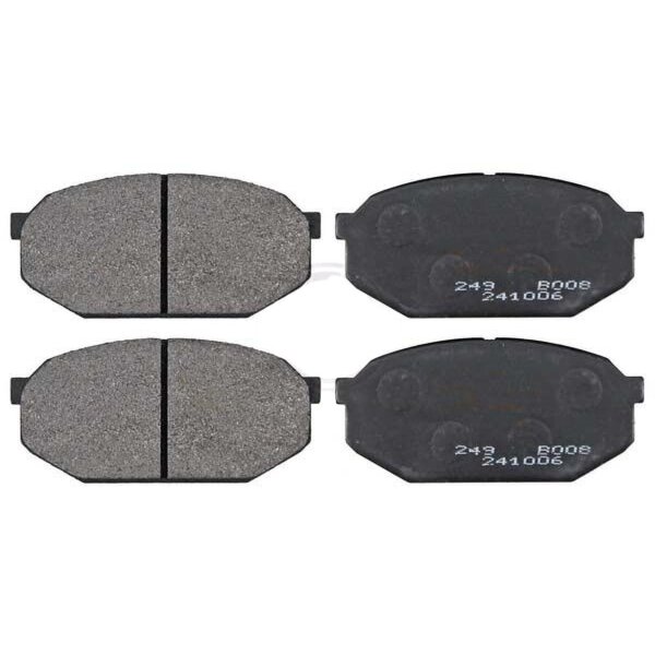 Bremsbelagsatz ohne Verschleißsensor 15,5 mm A.B.S. für u.a. MITSUBISHI STARION