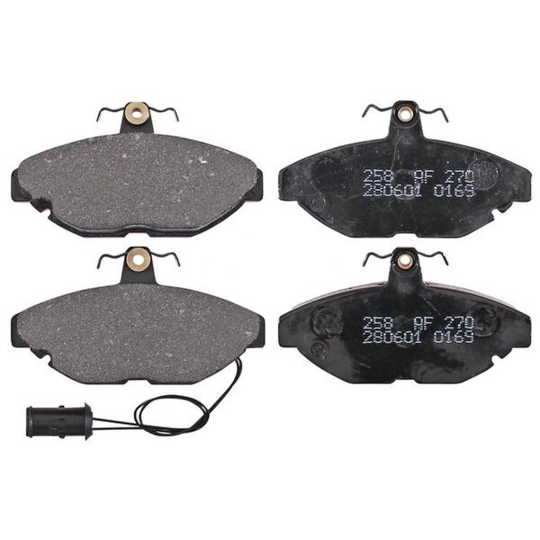 Brake pad set with wear sensor 17 mm A.B.S. for AUSTIN MAESTRO and others