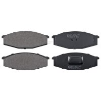 Brake pad set without wear sensor 17 mm A.B.S. for NISSAN...
