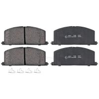 Brake pad set with wear warning 15 mm A.B.S. for TOYOTA...
