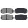 Brake pad set for wear warning indicator 15 mm A.B.S. for e.g. ALFA ROMEO 33