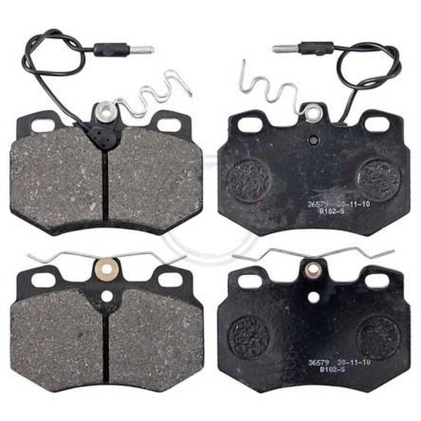Brake pad set with wear sensor 17.7 mm A.B.S. for PEUGEOT 309 and others