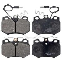 Brake pad set with wear sensor 17.7 mm A.B.S. for PEUGEOT...