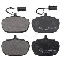 Bremsbelagsatz mit Verschleißsensor 15 mm A.B.S....