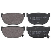 Brake pad set with wear warning 14 mm A.B.S. for NISSAN...