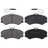 Brake pad set with wear sensor 19.5 mm A.B.S. for FIAT...