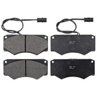 Brake pad set with wear sensor 18 mm A.B.S. for IVECO...