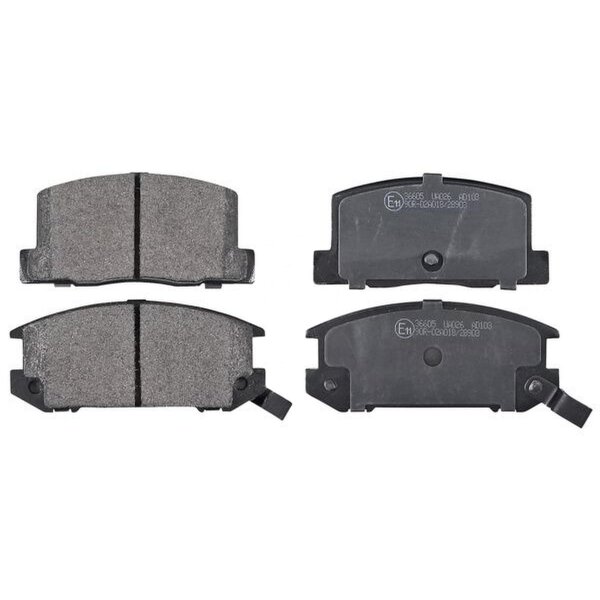 Brake pad set with wear warning 16 mm A.B.S. for TOYOTA MR2 and others