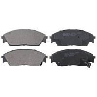 Brake pad set with wear warning 15 mm A.B.S. for HONDA...