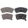 Bremsbelagsatz Scheibenbremse vorne A.B.S. für MAZDA 323 III Hatchback