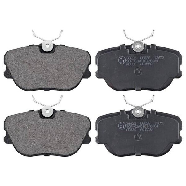 Brake pad set without wear sensor 17.5 mm A.B.S. for e.g. SAAB 900