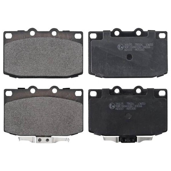 Brake pad set without wear sensor 14.5 mm A.B.S. for e.g. MAZDA RX-7
