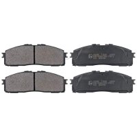 Brake pad set without wear sensor 15.2 mm A.B.S. for...