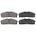 Brake pad set without wear sensor 15.2 mm A.B.S. for TOYOTA SUPRA and others