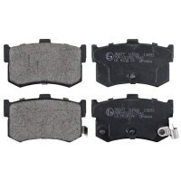 Brake pad set with acoustic wear warning 15 mm A.B.S. for...