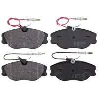 Brake pad set with wear sensor 19 mm A.B.S. for e.g. ALFA...