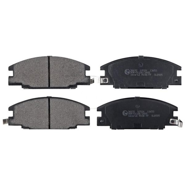 Brake pad set with wear warning 16.5 mm A.B.S. for e.g. OPEL CAMPO