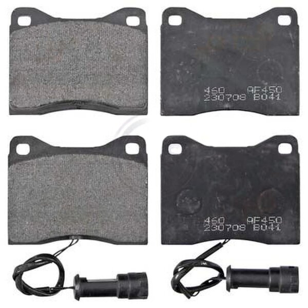 Brake pad set with wear sensor 15.8 mm A.B.S. for FORD SIERRA and others