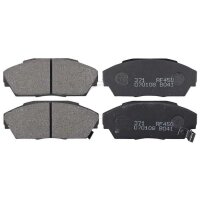 Brake pad set with wear warning 17 mm A.B.S. for HONDA...