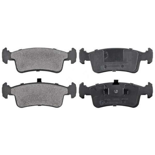 Brake pad set without wear sensor 15 mm A.B.S. for SUZUKI SAMURAI