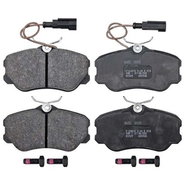 Bremsbelagsatz mit Verschleißsensor 19 mm A.B.S. für u.a. FIAT CROMA