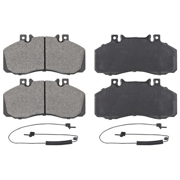 Brake pad set incl. wear warning contact 21.7 mm A.B.S. for e.g. MB VARIO