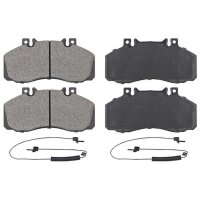 Brake pad set incl. wear warning contact 21.7 mm A.B.S....