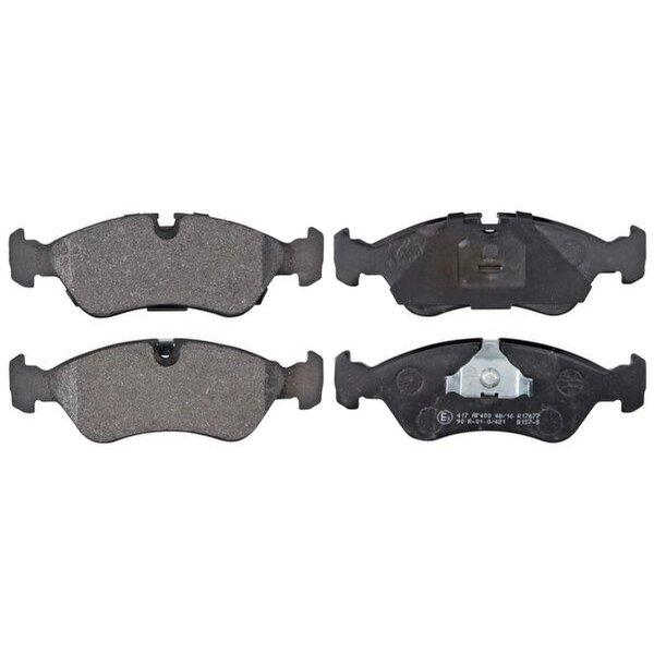 Brake pad set without wear sensor 17 mm A.B.S. for DAEWOO NEXIA and others