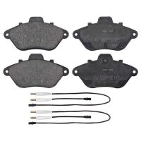 Brake pad set incl. wear warning contact 16.8 mm A.B.S....