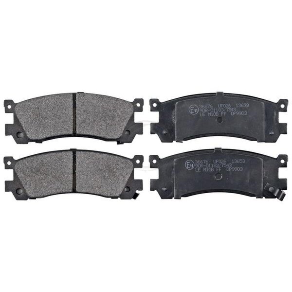 Bremsbelagsatz Scheibenbremse hinten A.B.S. für MAZDA 929 III