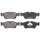 Brake pad set for wear warning indicator 17 mm A.B.S. for BMW 3 Series