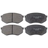 Brake pad set without wear sensor 15 mm A.B.S. for e.g....
